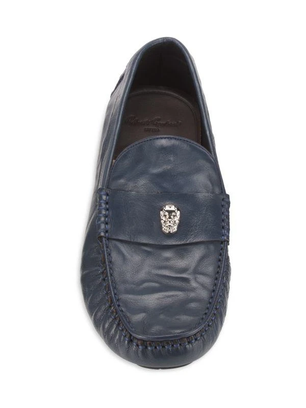 Robert Graham Serape Leather Driving Loafers 5