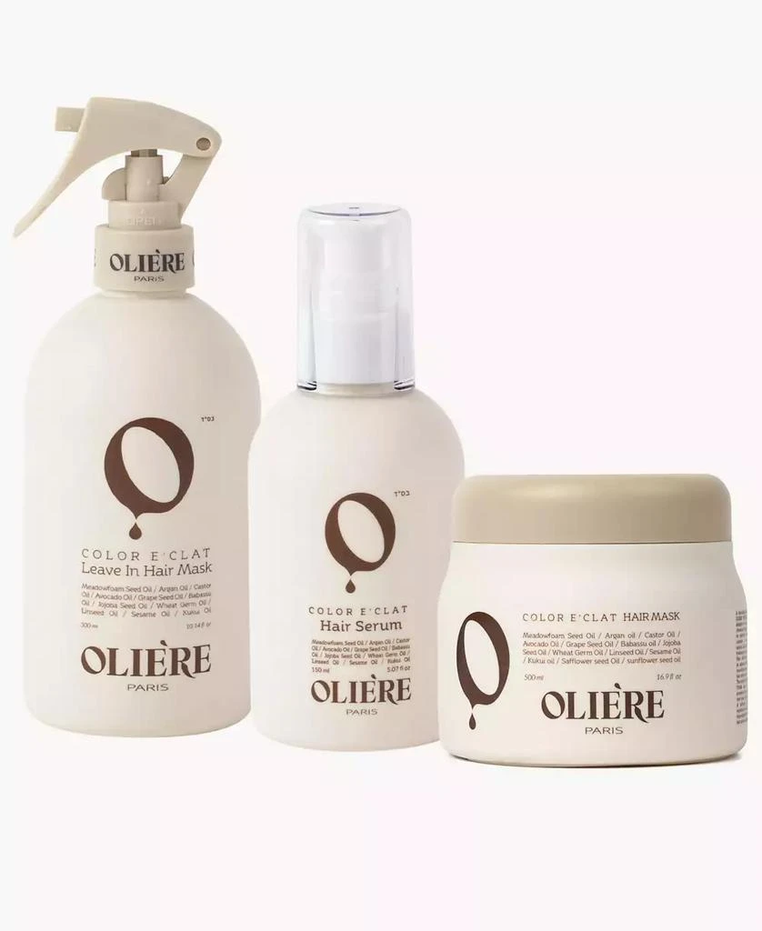 Oliere Paris Color Eclat Repair 
Protection Hair Care Trio $219 Value