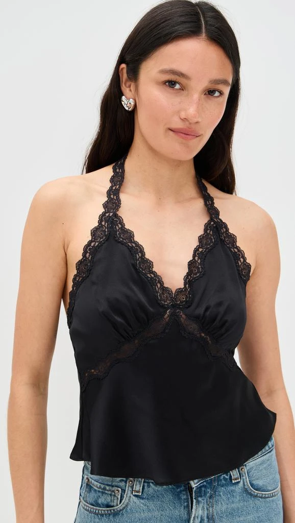 Reformation Monica Silk Top 1