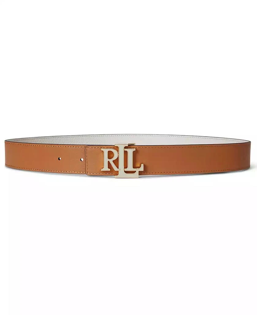 Ralph Lauren Women's Reversible Pebbled Leather Belt 1
