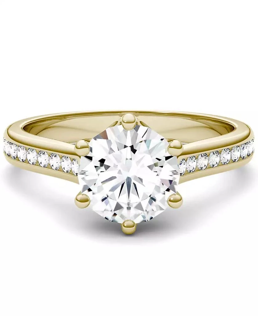 Charles & Colvard Moissanite Engagement Ring (1-5/8 ct. t.w. DEW) 3