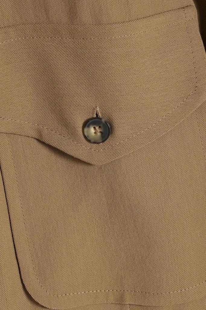 PETAR PETROV Lacy gabardine shirt 4