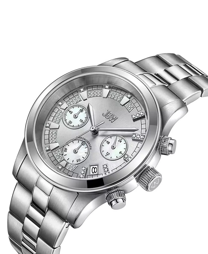 Jbw Women's Muse Diamond (1/5 ct.t.w.) Stainless Steel Watch 3