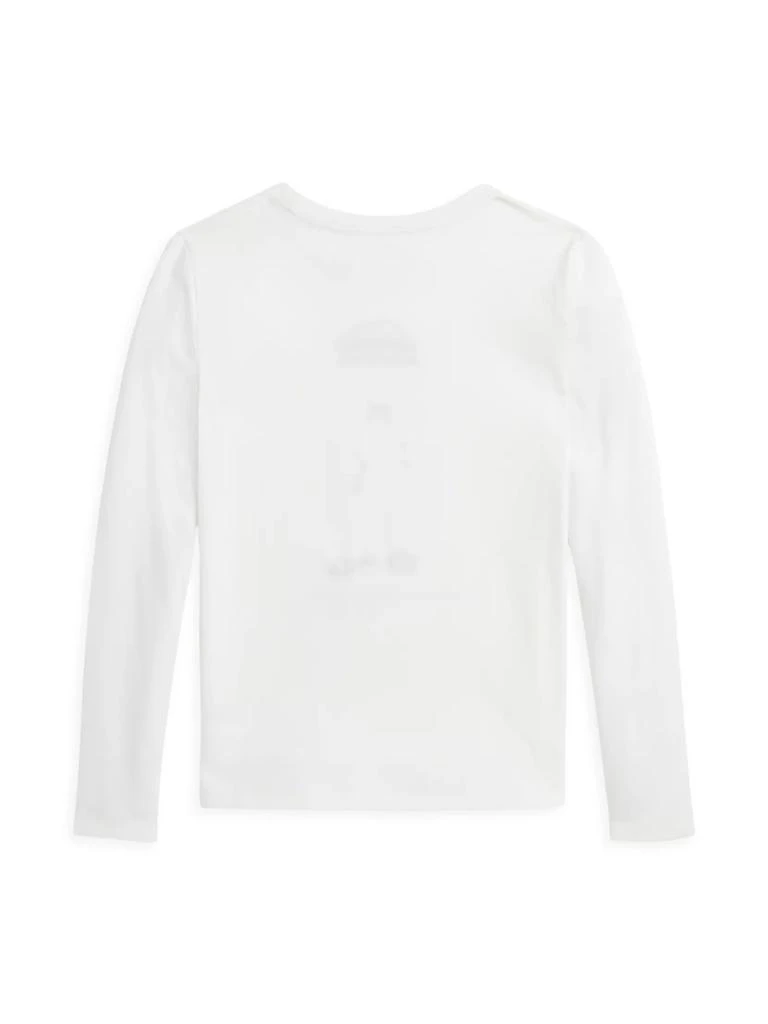 Ralph Lauren Little Girl's &amp; Girl's Polo Bear Long-Sleeve T-Shirt 3