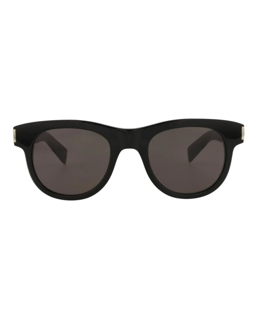 Yves Saint Laurent Round-Frame Recycled Acetate Sunglasses 1