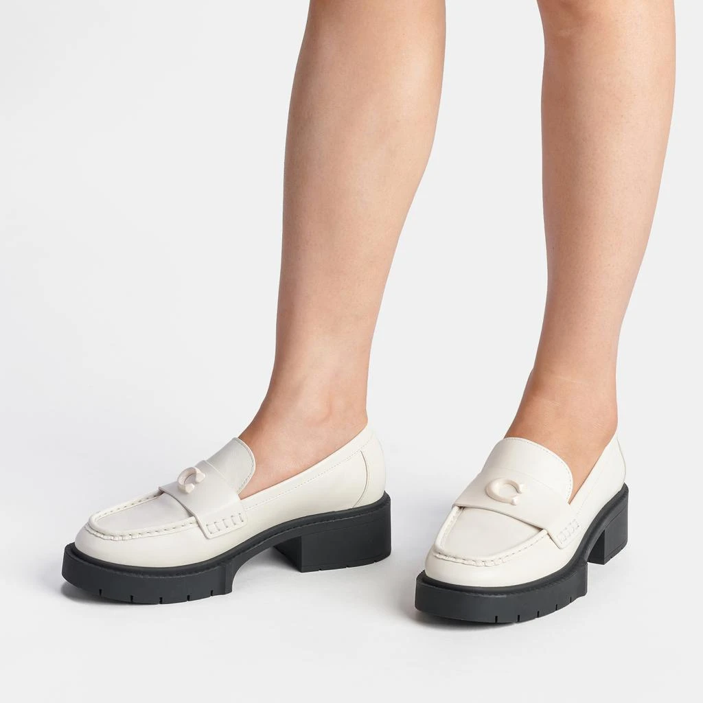 Coach Leah Leather Loafers 5