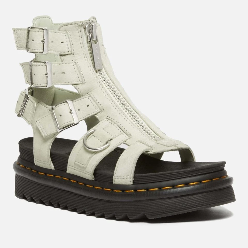 Dr. Martens DR. MARTENS WOMEN'S OLSON LEATHER GLADIATOR SANDALS 2