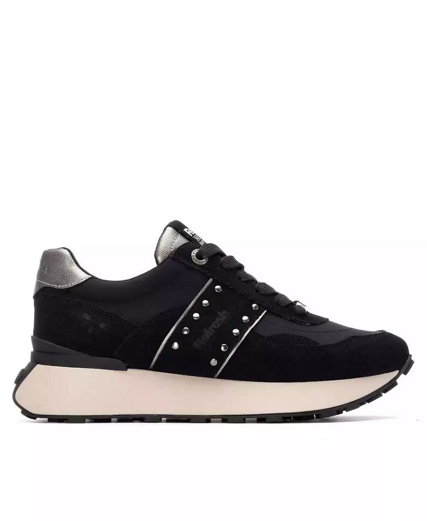 XTI Women's Suede Platform Sneakers Refresh Collection