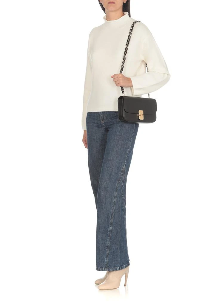 A.P.C. A.P.C. Chain-Linked Crossbody Bag 4