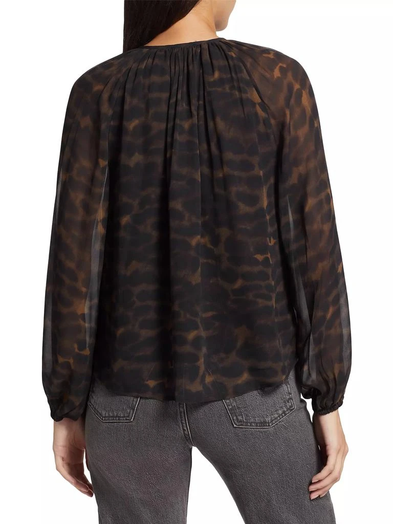 Rails Indi Sheer Leopard Blouse 5