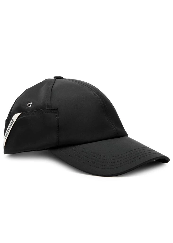 Jacquemus La Casquette Ovalie nylon cap 1