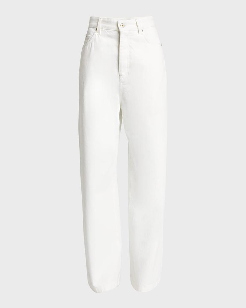 Loewe High-Waisted Straight-Leg Denim Pants