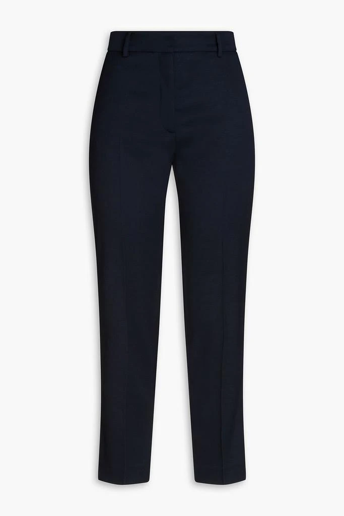 Joseph Coleman cropped piqué straight-leg pants 1