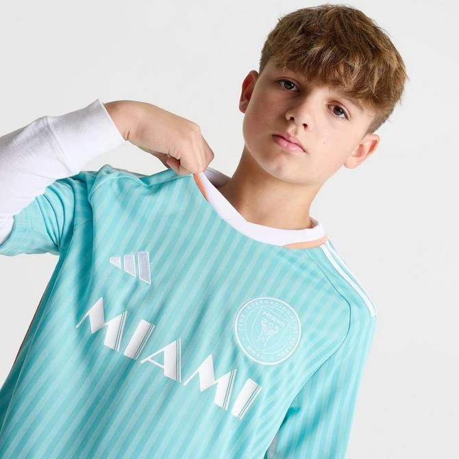 Adidas Kids' adidas Inter Miami CF 24/25 Messi Home Soccer Jersey 6