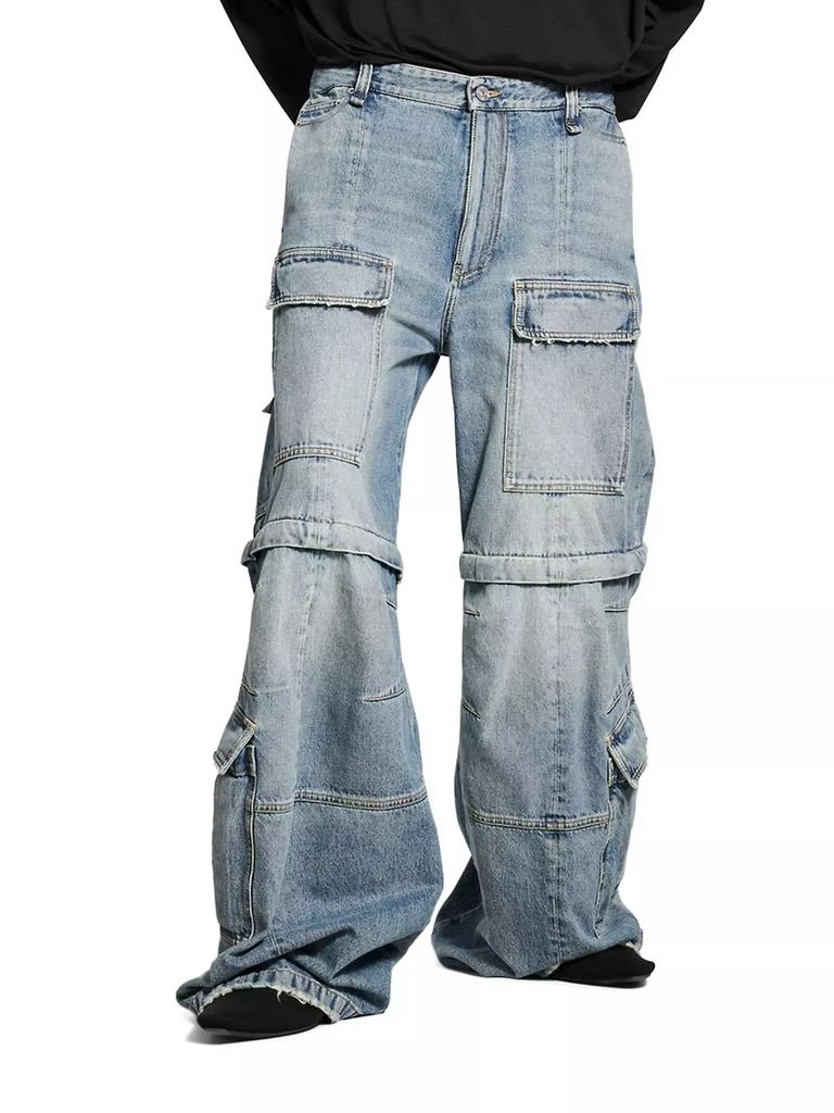 Balenciaga Flared Cargo Jeans 7
