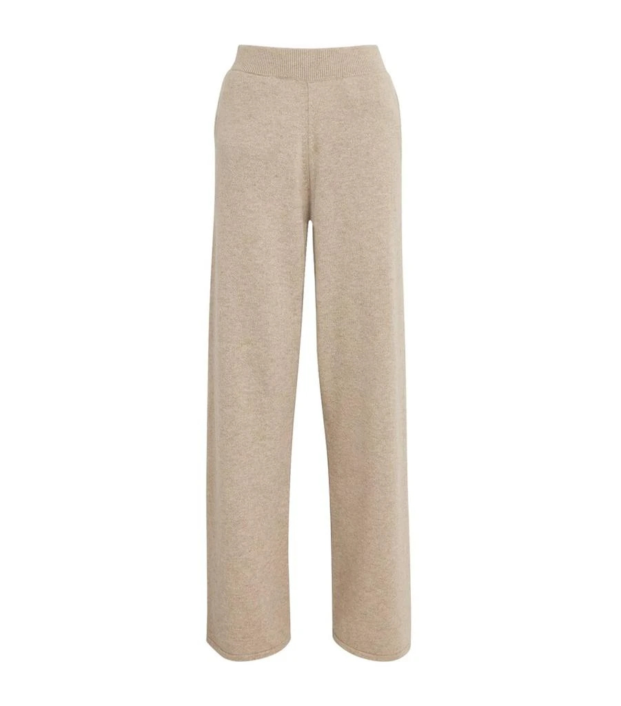 Harrods Cashmere Wide-Leg Sweatpants 1