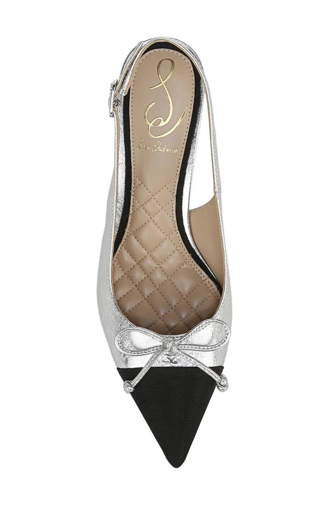 Sam Edelman Willette Slingback Pointed Cap Toe Pump 5