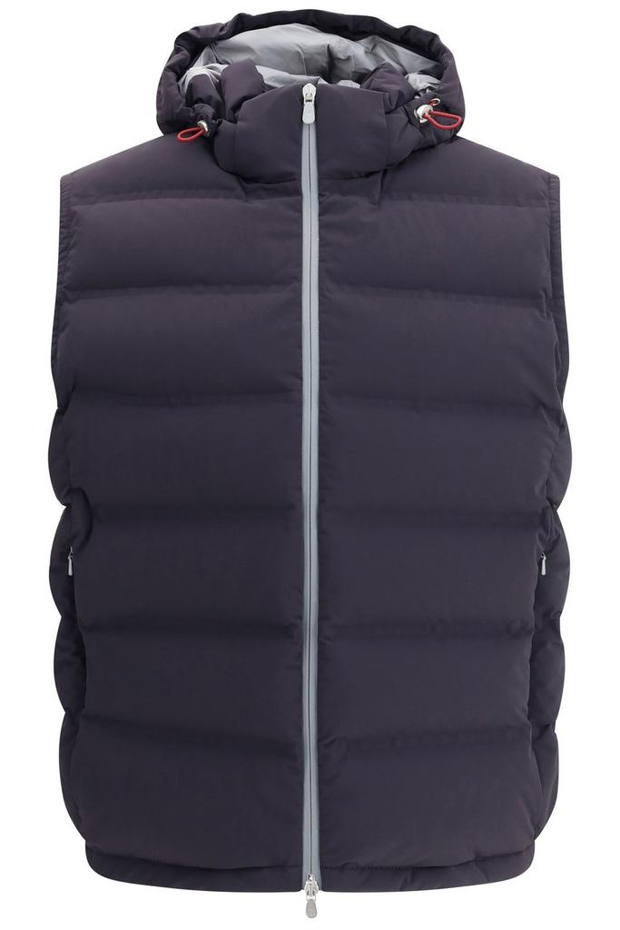 Brunello Cucinelli Hooded Padded Vest – On Sale Now with Up