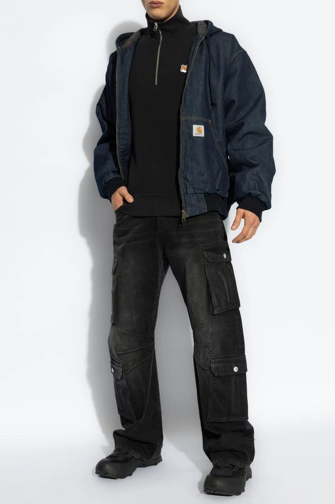 Carhartt WIP Denim jacket with hood 2