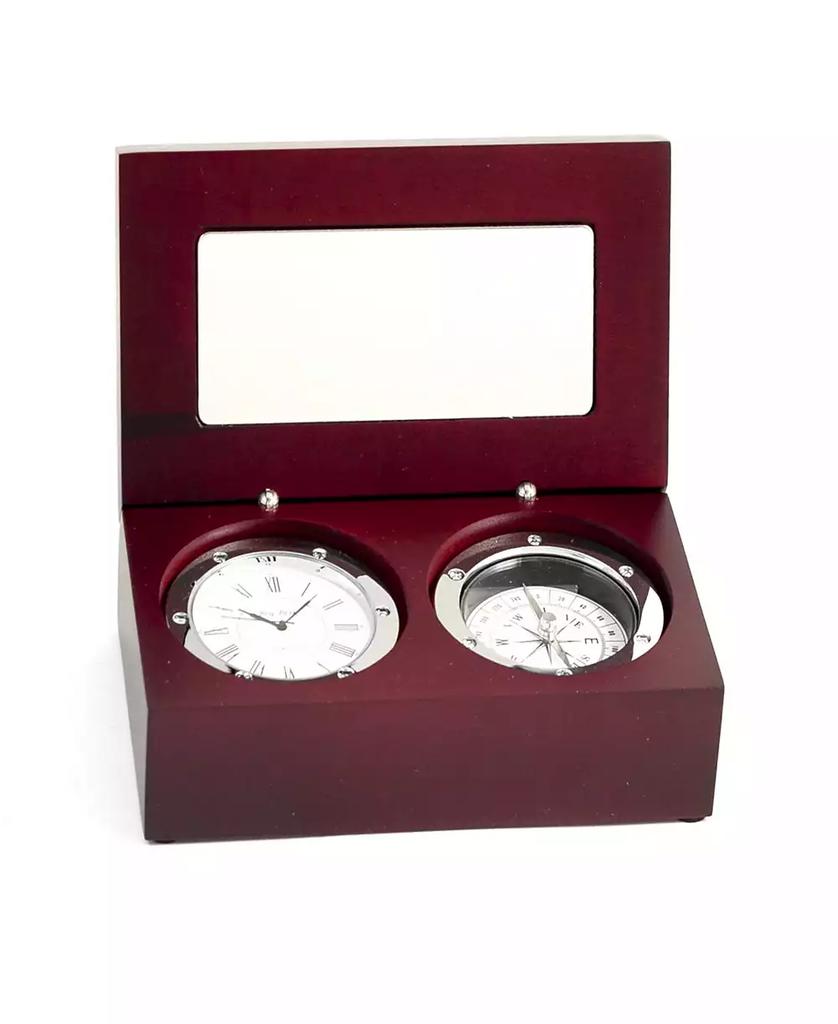 Bey-Berk Desk Accent Clock