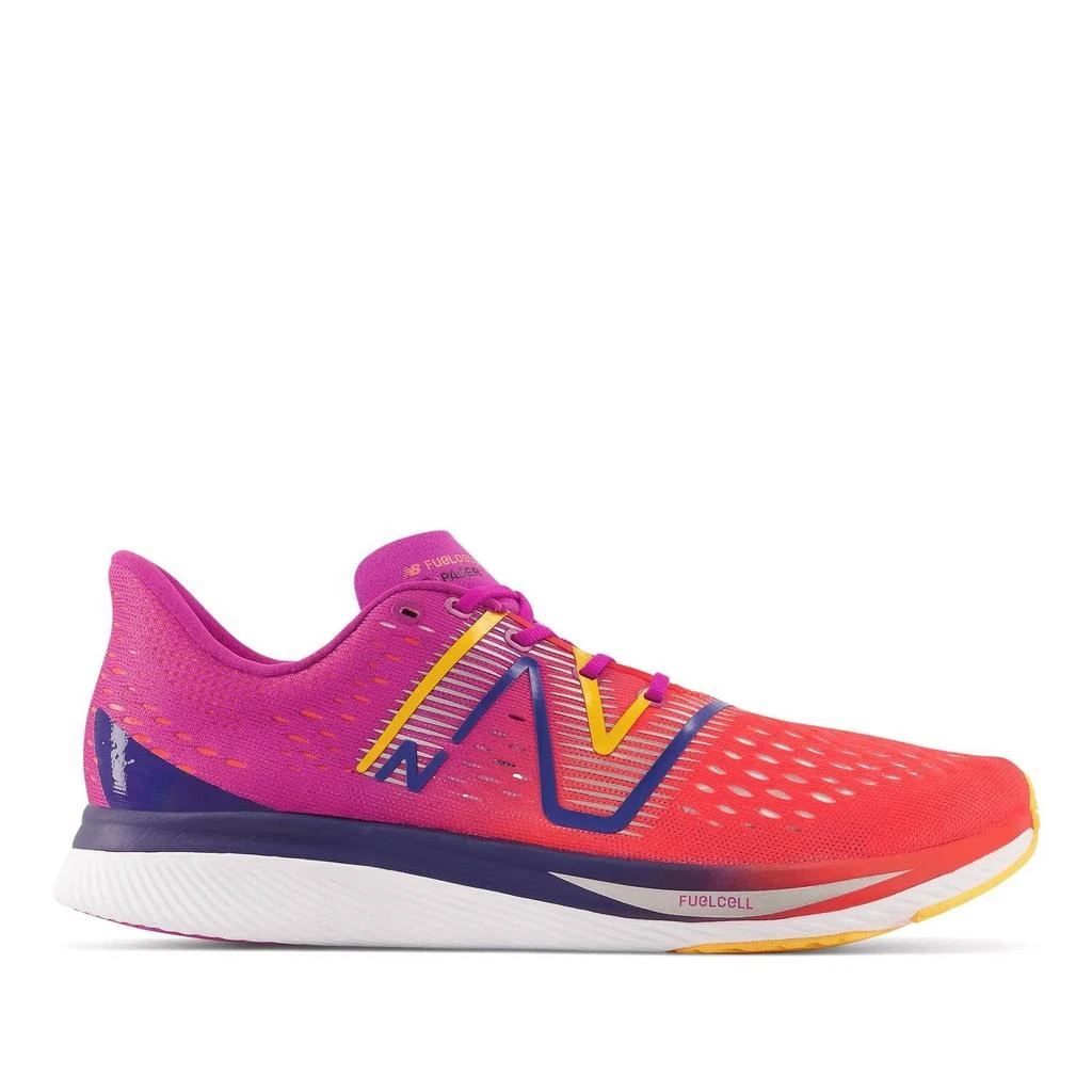 NEW NEW BALANCE men\'s fuelcell supercomp pacer running shoes in electric red / m New Balance Men main image 2