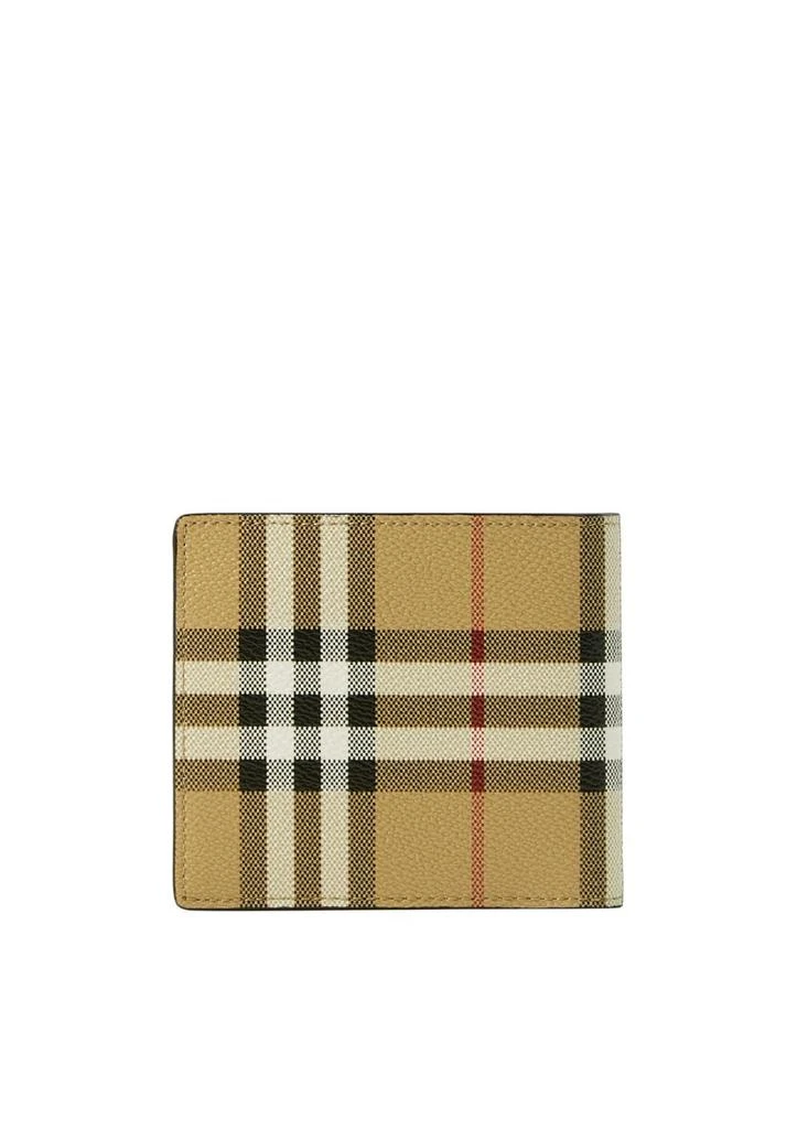 Burberry Check bifold coin wallet 8