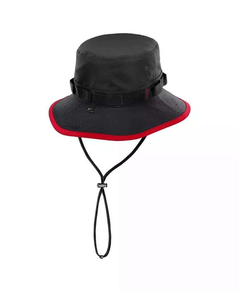 NIKE Men's Black Georgia Bulldogs 2024/25 On-Field Apex Performance Boonie Bucket Hat 2