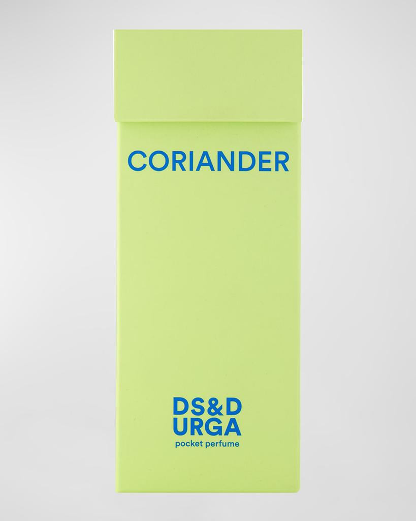 D.S. & Durga Coriander Pocket Perfume Roll-On Oil, 0.33 oz.