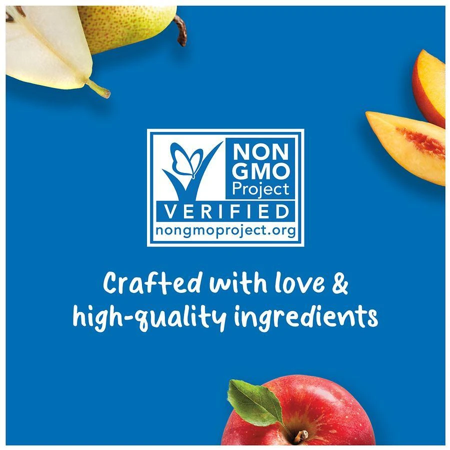 Gerber Toddler Foods Pouch Apple Pear Peach 7