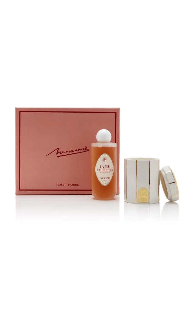 Bienaimé Bienaimé Exclusive La Vie En Fleurs Powder Room Set - Moda Operandi