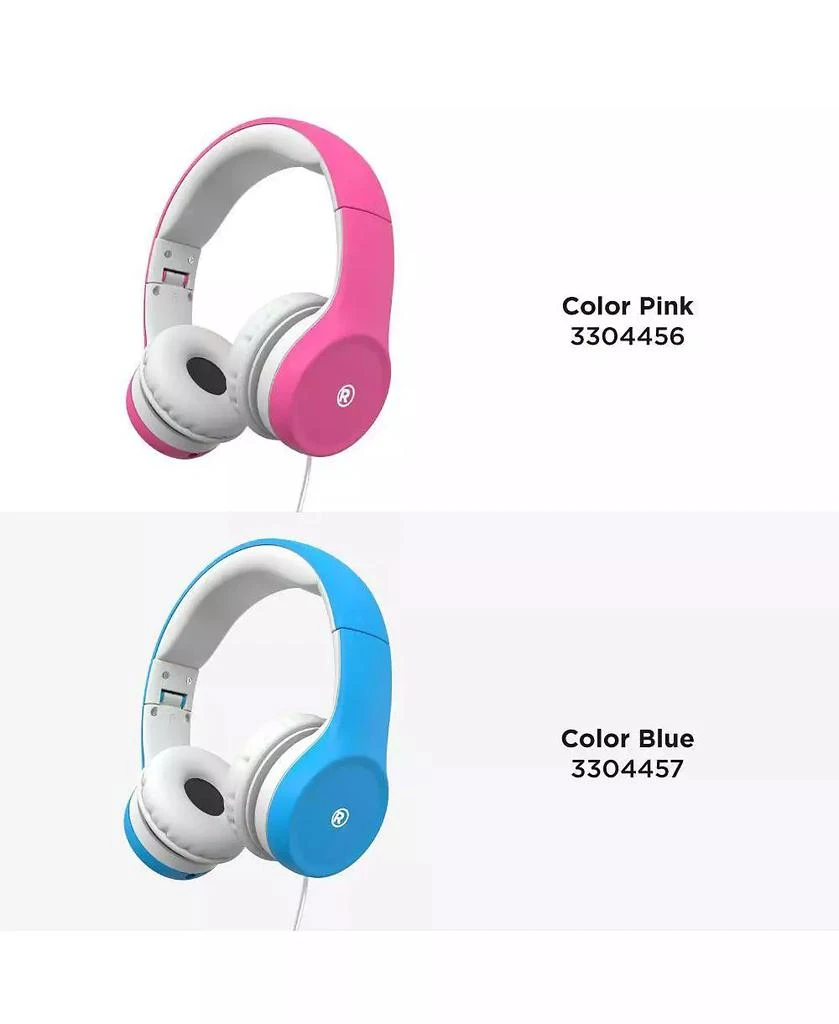 RadioShack Kids Wired Headphones (3304456) - Child-Safe Volume, 3.5mm Plug 8
