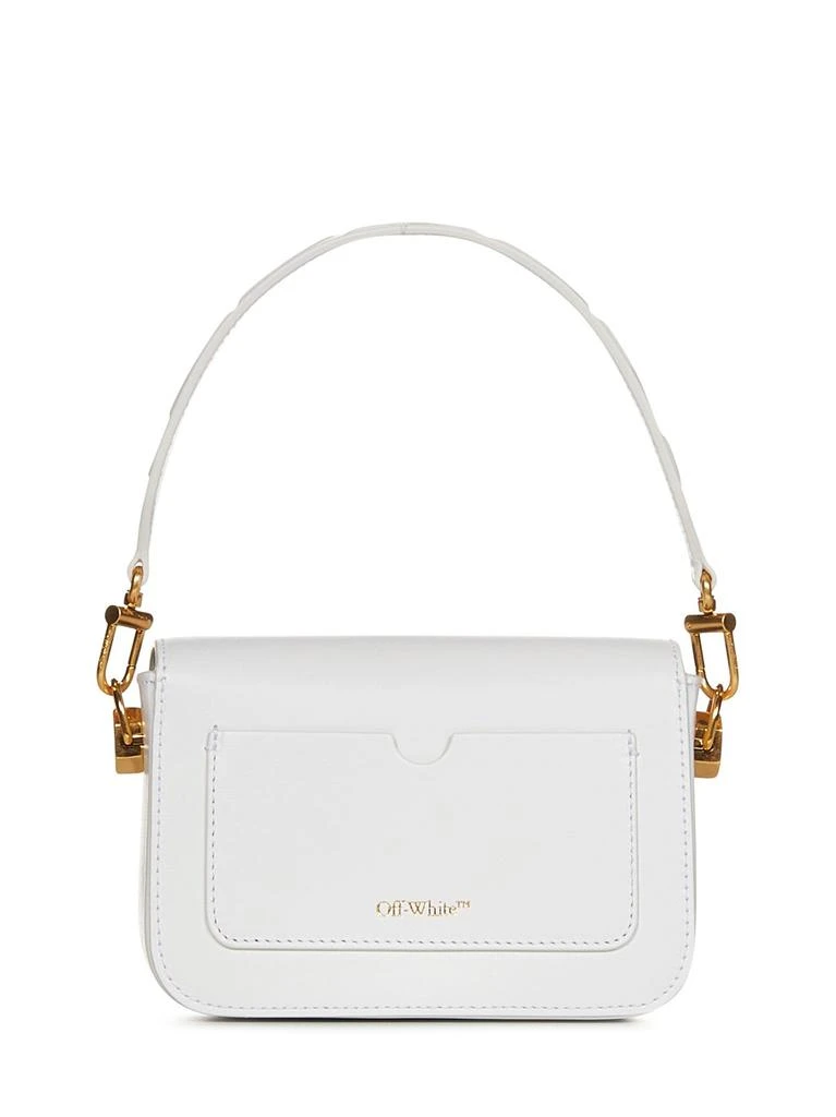 Off-White Off-White Binder Foldover Top Small Shoulder Bag 2
