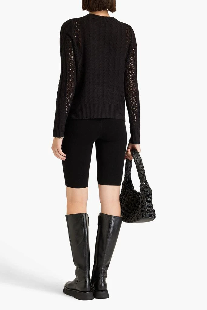 Autumn Cashmere Cable-knit cashmere sweater 3