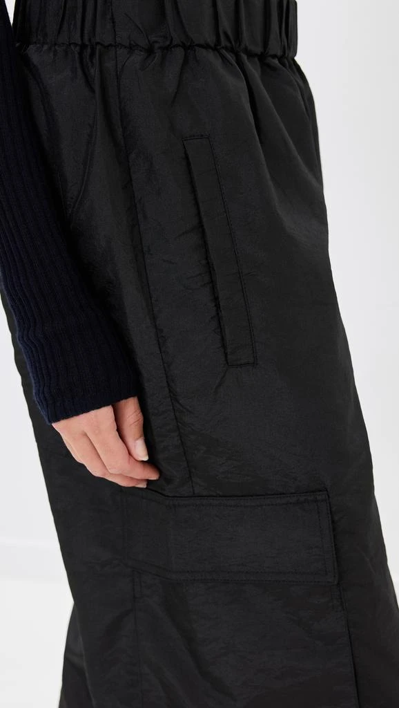 Tibi Crispy Nylon Pull On Joggers 5