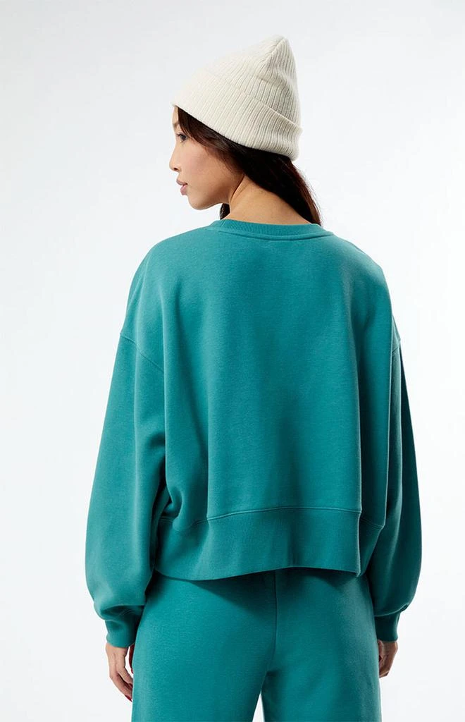 PacSun Bold Pacific Sunwear Cropped Crew Neck Sweatshirt 4