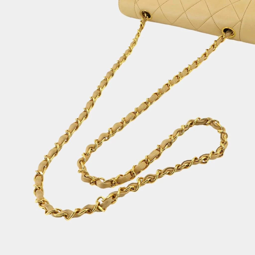 Chanel Chanel Beige Quilted Lambskin Small Vintage Diana Flap Bag  6