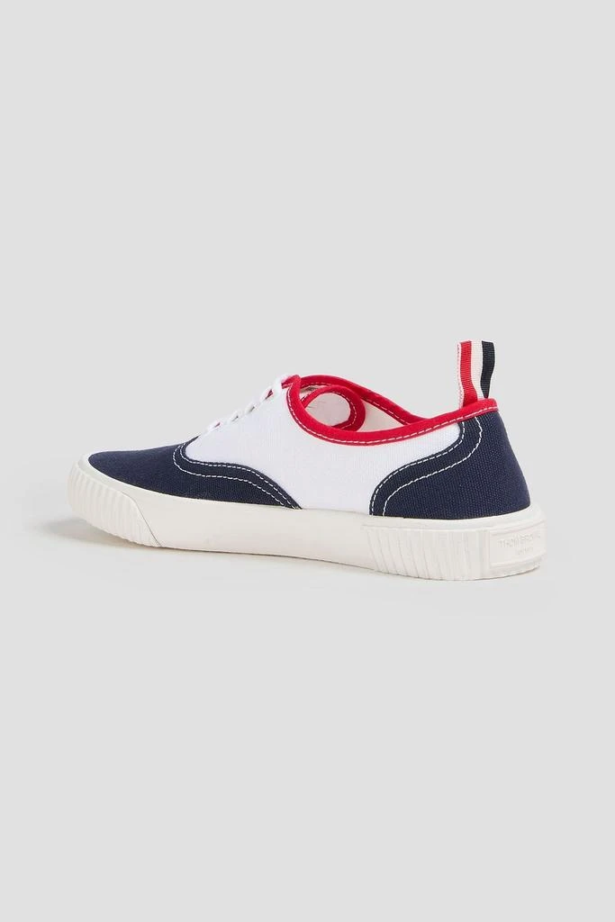 Thom Browne Color-block canvas sneakers 3