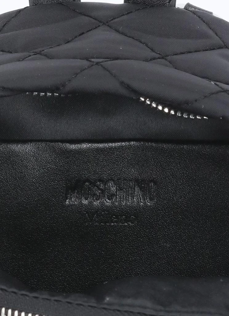 Moschino Moschino Quilted Logo Mini Backpack 6