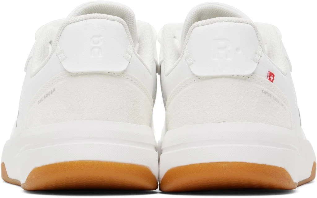 On White 'THE ROGER Clubhouse' Sneakers 2