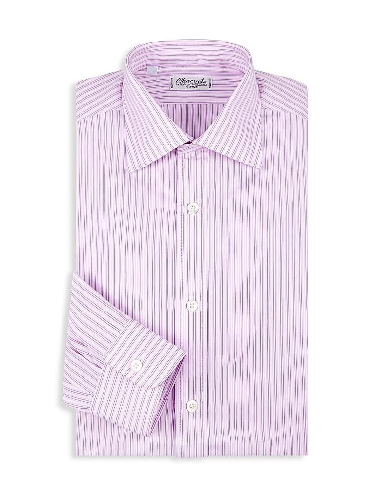 Charvet Striped Cotton Dress Shirt 1