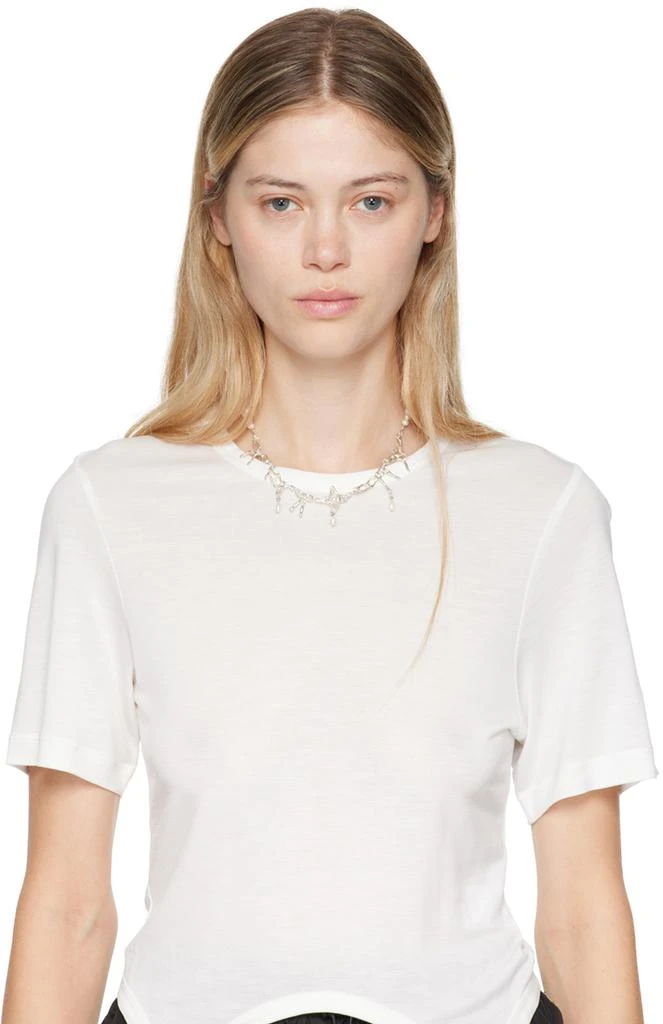 Harlot Hands SSENSE Exclusive Silver Priestess Necklace 2