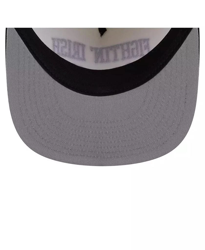 New Era Men's White Notre Dame Fighting Irish Collegiate 9FIFTY A-Frame Snapback Hat 5
