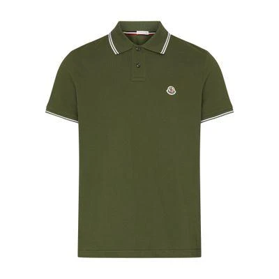 Moncler Short-sleeved polo shirt with logo 1