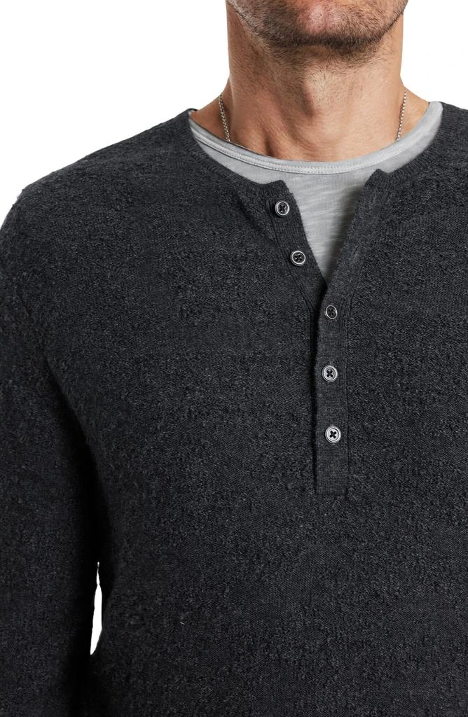 John Varvatos Alhandra Wool & Cashmere Henley Sweater 3