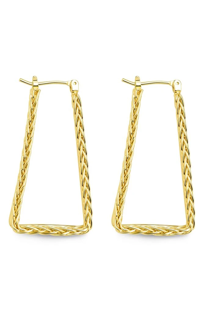 Sterling Forever Marilyn Braided Hoop Earrings 2