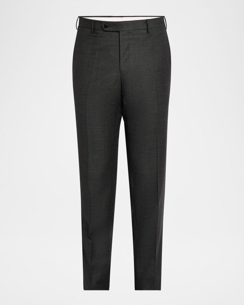 Zanella Men's Parker Wool Nailhead Trousers