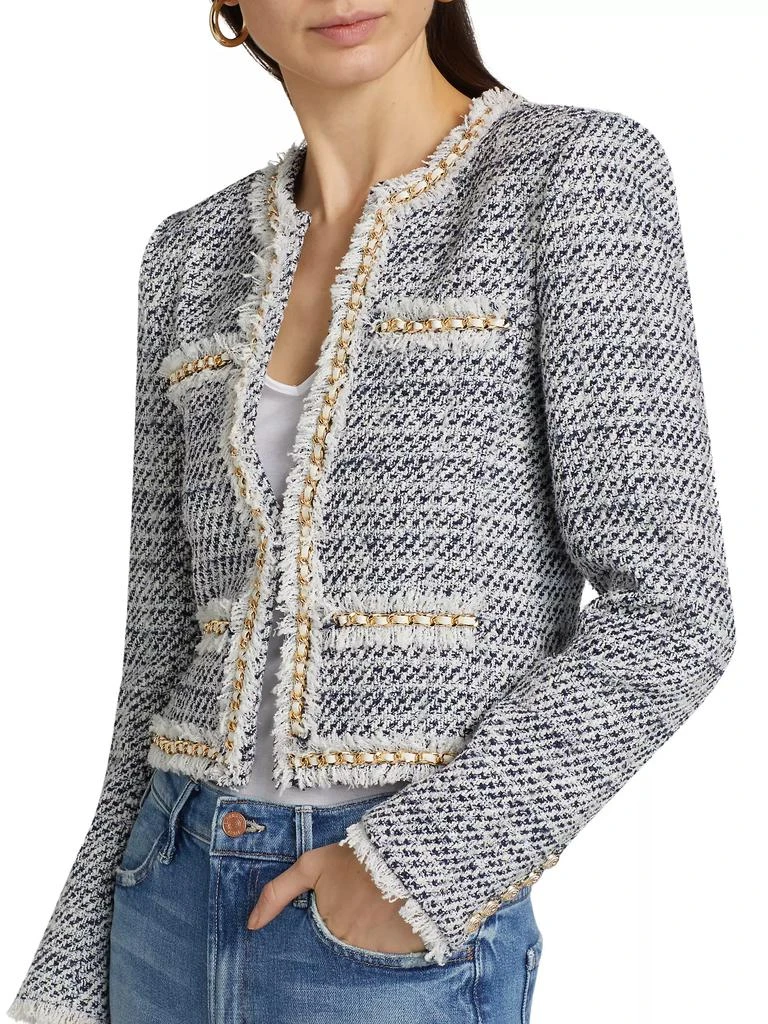 Generation Love Serena Cropped Tweed Jacket 6