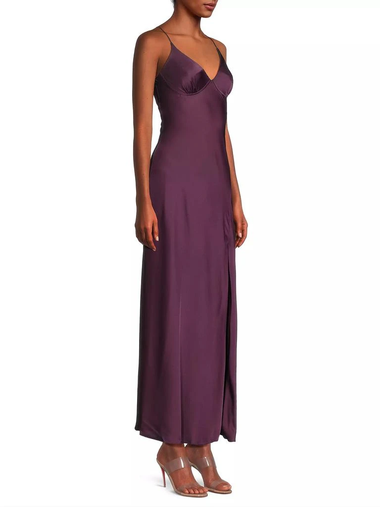 Hutch Emaline Satin Maxi Dress 5