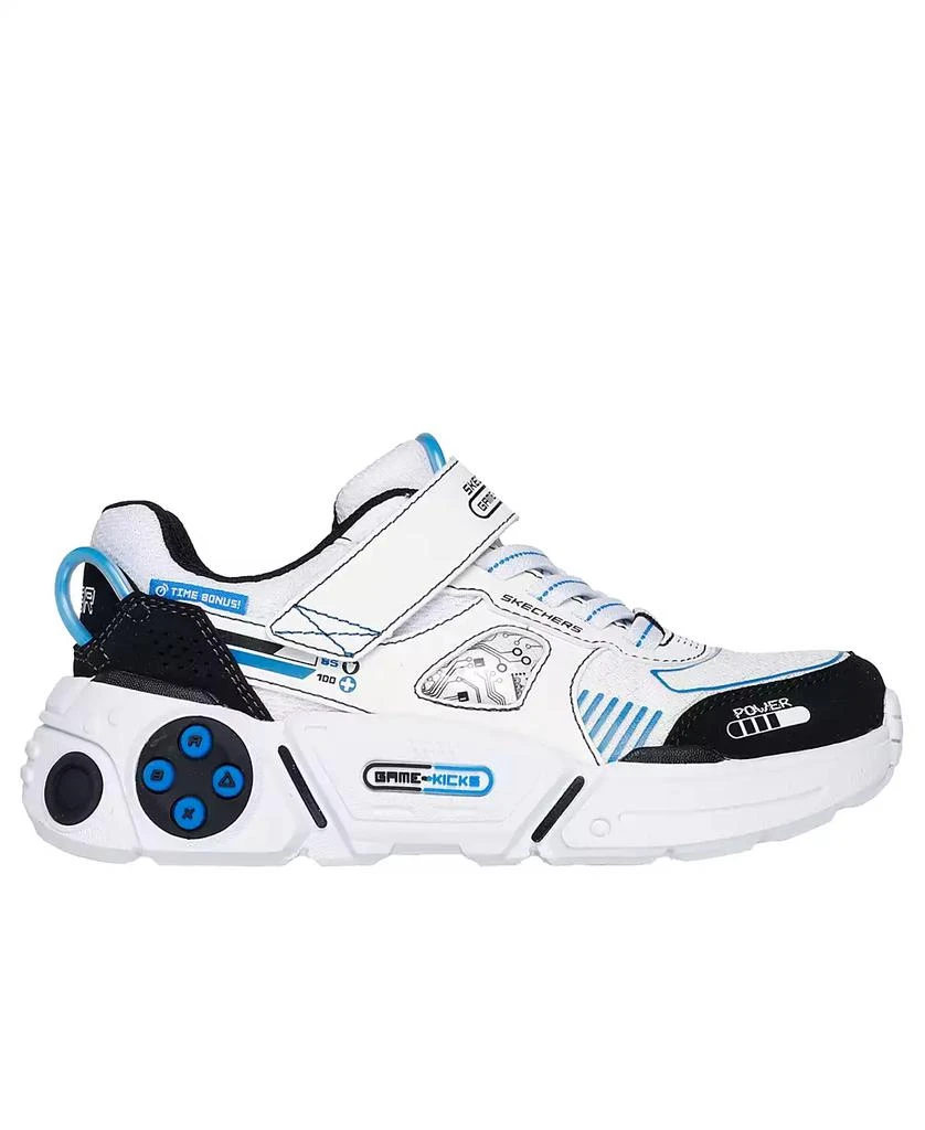 SKECHERS Little Boys Game Kicks: Gametronix 2.0 Fastening Strap Casual Sneakers from Finish Line 3
