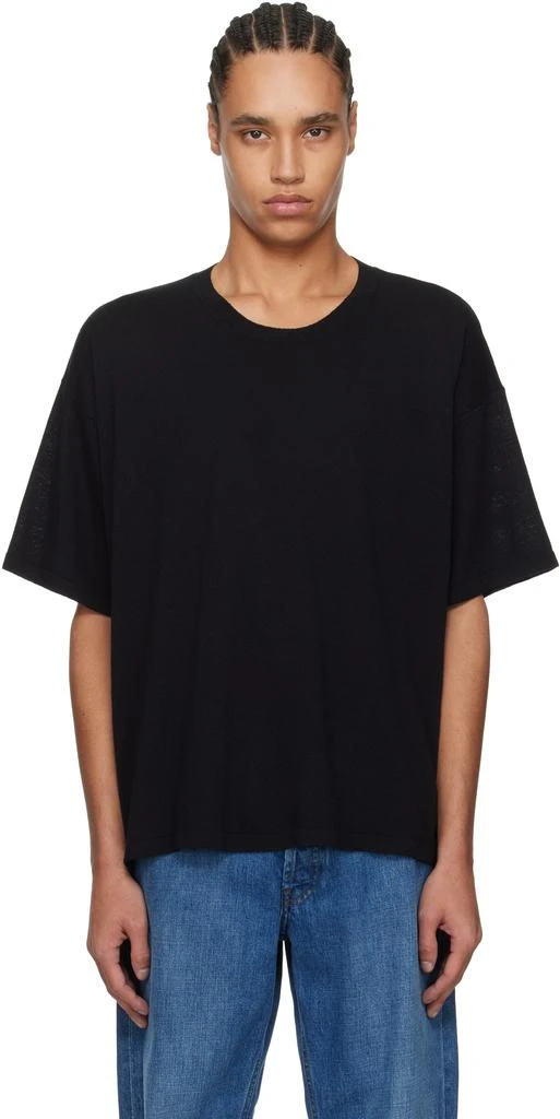The Row Black Stockton T-shirt 1